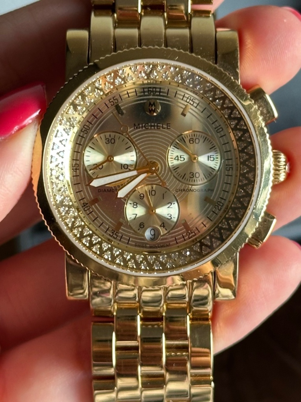 Michele Sports Sail Watch - Limited Edition - Great Condition